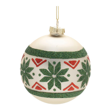 Nordic Glass Ball Ornament (Set of 6)