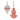 Metal Ornament with Nordic Pattern (Set of 4)