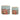 Merry Christmas Village Planter (Set of 2)