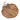 Wooden Pumpkin Tray with Aluminum Stem 15.75"L