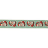 Nostalgic Santa Print Wired Ribbon (Set of 2)
