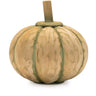 Carved Fir Wood Pumpkin Decor (Set of 2)