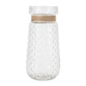 Texture Glass Vase with Jute Accent (Set of 2)