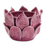 Storeware Bud Vase with Leaves Accent (Set of 2)