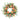 Mixed Gerbera Daisy Wreath 24"D