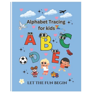 Alphabets tracing book for kids: An Alphabet toddler tracing book