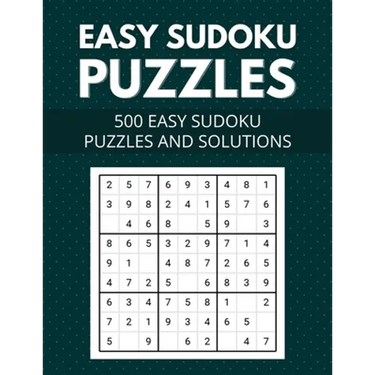 Easy Sudoku Puzzles 500 easy sudoku puzzles and solutions: Large Print Easy Sudoku Puzzles with Solutions - (Beginners Level)