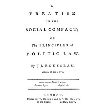 A Treatise On The Social Compact: Or The Principles Of Political Law