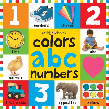 First 100 Big Board: Colors, Abc, Numbers