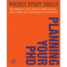 Planning Your PhD