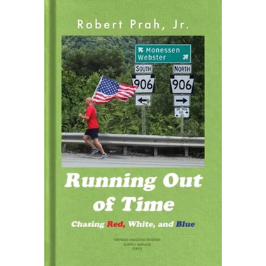 Running Out of Time (B&W Interior): Chasing Red, White, and Blue