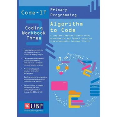 Code IT Work Book 3: Algorithim to Code