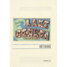 Vintage Lined Notebook Greetings from Lake Geneva, Wisconsin