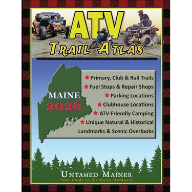 2026 Maine ATV Trail Map Atlas