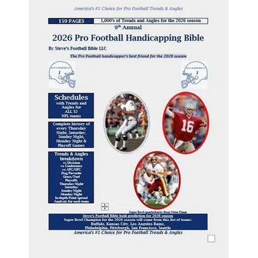 2026 Pro Football Handicapping Bible