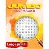 Jumbo Word Search Large Print: Word Search Puzzle Book, Multi Theme Word Searches for Adults