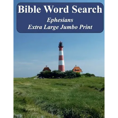 Bible Word Search Ephesians: King James Version Extra Large Jumbo Print
