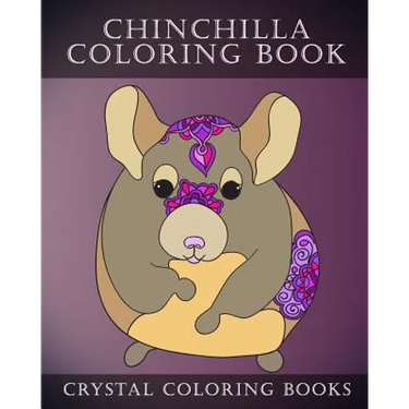 Chinchilla Coloring Book: 30 Simple Cute line drawing Chinchilla Easy Coloring Pages For Adults Or Children