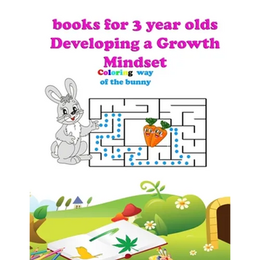 books for 3 year olds Developing a Growth Mindset: A Fun Guessing Game for 3 Year Olds, I Spy A way for rabbits, girls boys babies Game