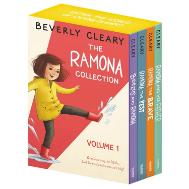 The Ramona 4-Book Collection, Volume 1: Beezus and Ramona, Ramona and Her Father, Ramona the Brave, Ramona the Pest