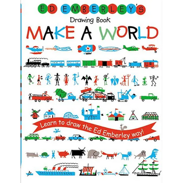 Ed Emberley's Drawing Book: Make a World