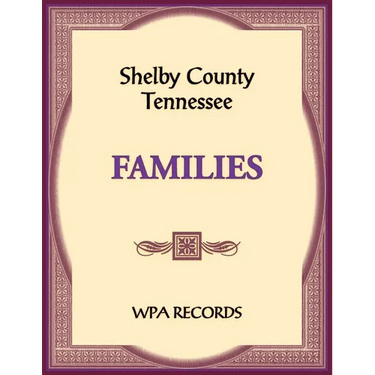 Shelby County, Tennessee Families