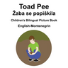 English-Montenegrin Toad Pee/Zaba se popiskila Children's Bilingual Picture Book