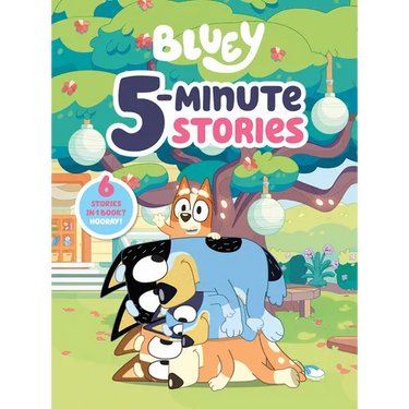 Bluey 5-Minute Stories: 6 Stories in 1 Book? Hooray!
