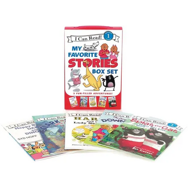 I Can Read My Favorite Stories Box Set: A Box of 5 Favorite Books for Beginning Readers