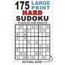 175 Large Print Hard Sudoku Puzzles for Adults: Only One Puzzle Per Page! (Pocket 6"x9" Size)