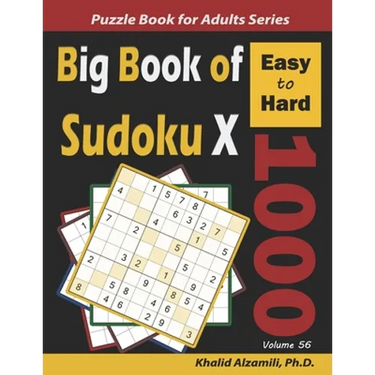 Big Book of Sudoku X: 1000 Easy to Hard Puzzles