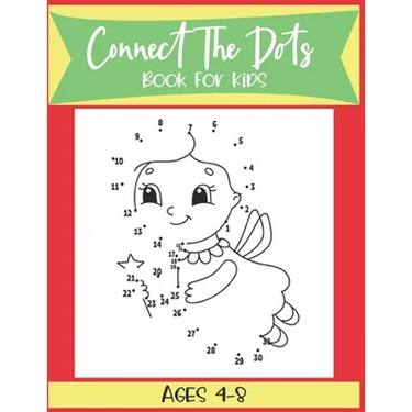 Connect The Dots Book For Kids Ages 4-8