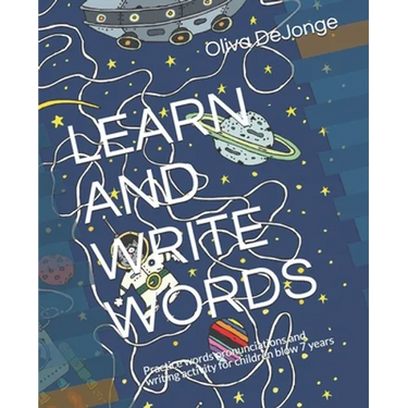Learn and Write Words: Practice words pronunciations and writing activity for children blow 7 years