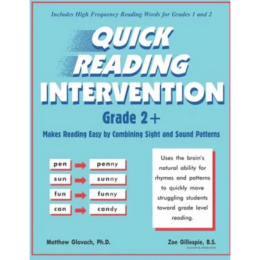 Quick Reading Intervention Grade 2+