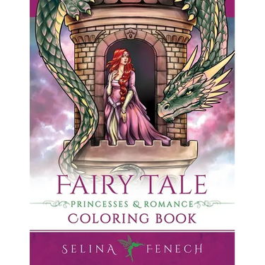 Fairy Tale Princesses and Romance Coloring Book