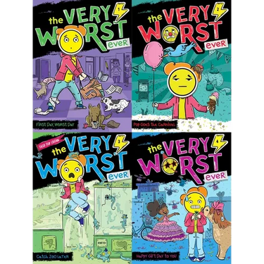 The Very Worst Ever Collected Set: First Day, Worst Day; Pop Goes the Carnival; Catch Zoo Later; Happy Gift Day to You