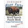 Circle It, Bison Facts, Pocket Size, Word Search, Puzzle Book