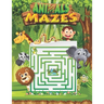 Animals Mazes: Book Vol 1: Activity Book Mazes Puzzles, Little Children's Nature, Mazes For Kids, Fun animals mazes to play