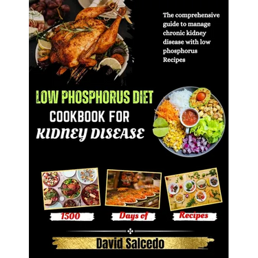 Low Phosphorus Diet Cookbook for Kidney Disease: The Comprehensive guide to Manage Chronic Kidney Disease with Low Phosphorus Recipes