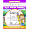 Lucia Letter Tracing for Kids Trace my Name Workbook: Tracing Books for Kids ages 3 - 5 Pre-K & Kindergarten Practice Workbook