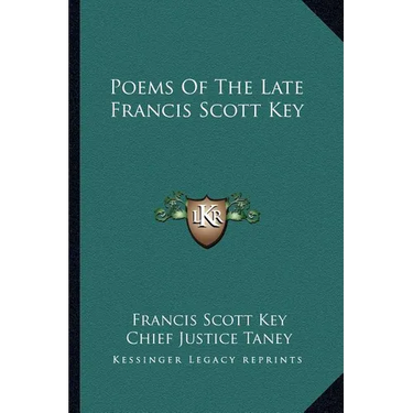 Poems Of The Late Francis Scott Key