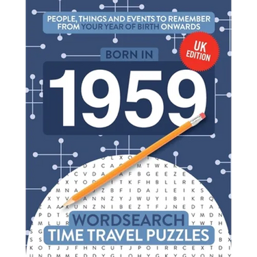 Born in 1959: Your Life in Wordsearch Puzzles