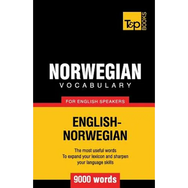 Norwegian vocabulary for English speakers - 9000 words
