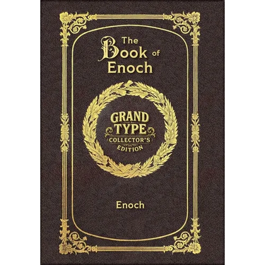 Large Print - The Book of Enoch - Grand Type Collector's Edition - Matte Hardcover with Dust Jacket