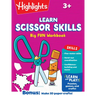 Learn Scissor Skills Big Fun Workbook: Practice Scissor Skills, Cutting and Pasting, Shapes and More, Preschool Cutting Activity Book with Puzzles and