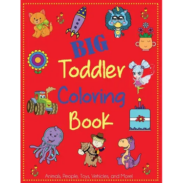 Big Toddler Coloring Book