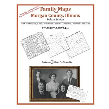 Family Maps of Morgan County, Illinois