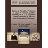 Bessie L. Ruwitch, Petitioner, V. Louis P. Frankel, Gustav Frankel, et al. U.S. Supreme Court Transcript of Record with Supporting Pleadings
