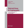 Selected Areas in Cryptography