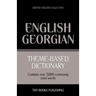 Theme-based dictionary British English-Georgian - 3000 words